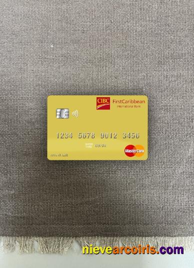 Saint Vincent and the Grenadines FirstCaribbean International Bank mastercard photolook